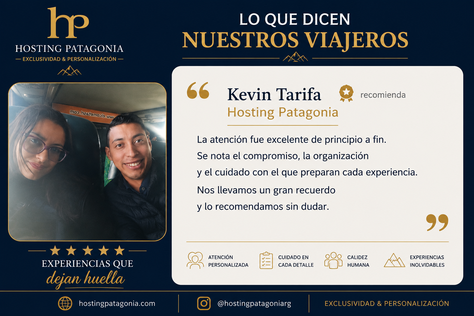 Testimonio de Kevin Tarifa, Argentina